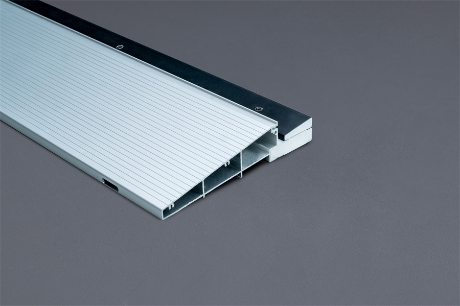 812 Door Sill — Black Anodized